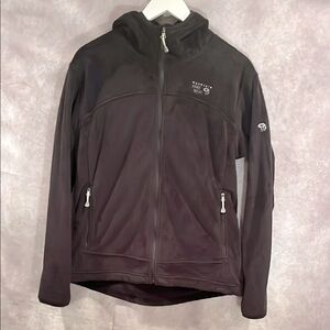 Mountain Hardwear soft cozy fleece zip hoodie size large